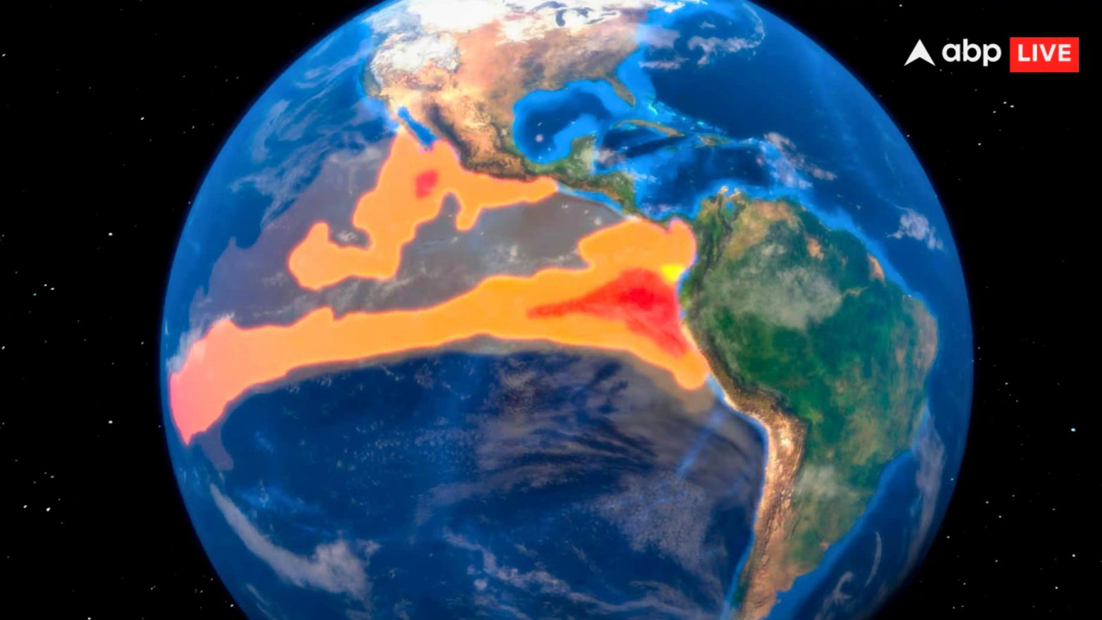 प्रशांत महासागर में बनता सुपर एल नीनो