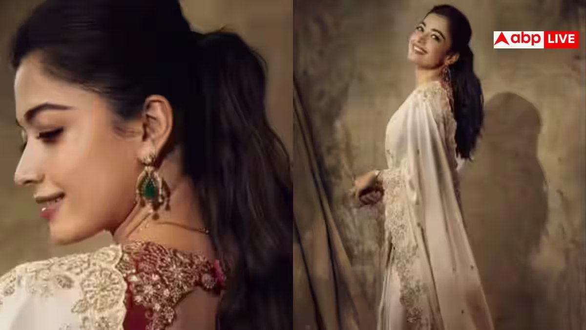 Rashmika Mandanna Saree Look: 1.68 लाख की साड़ी में रश्मिका का शाही अंदाज! क्या आपने देखा ये नया अवतार?