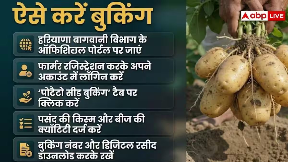 किसानों को मिलेगा उन्नत आलू बीज, जानें बुकिंग का तरीका