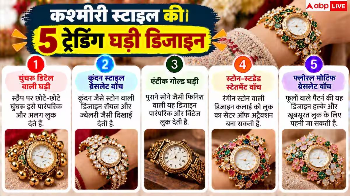 Kashmiri Watch: कितने रुपये में मिलती है सबसे सस्ती कश्मीरी घड़ी? जानें इसकी खासियत