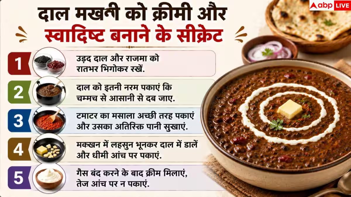 Butter In Dal Makhani: 4 लोगों के लिए दाल मखनी में कितना मिलाएं मक्खन? जान लें तगड़ी रेसिपी