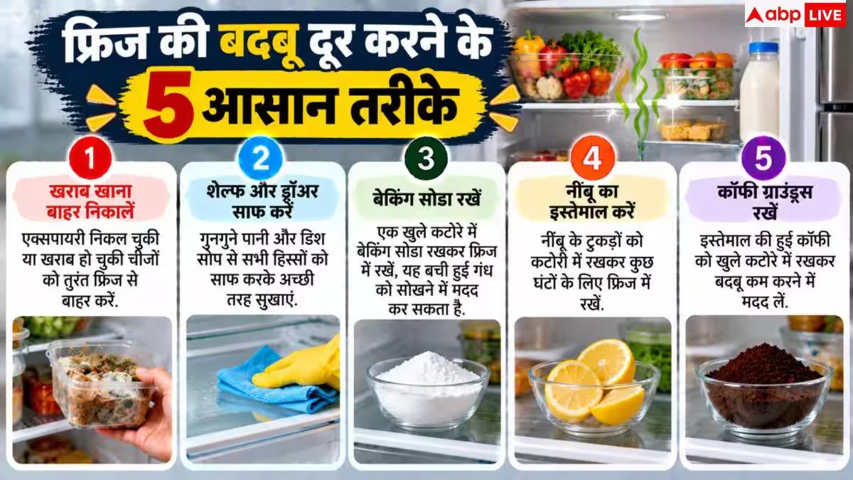 How To Remove Fridge Smell: फ्रिज से आ रही बदबू, इस ट्रिक से हो जाएगी दूर