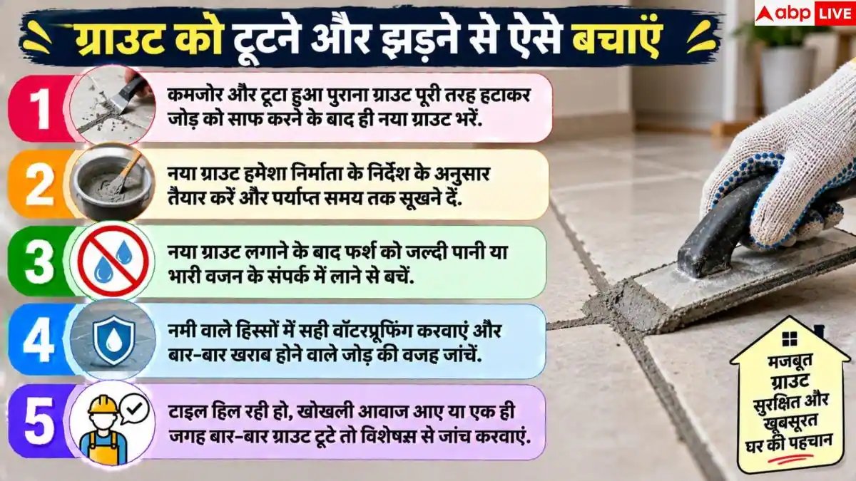 Floor Tile Care: फर्श की टाइल में क्यों आ जाती है दरार? घर पर ऐसे करें रिपेयर