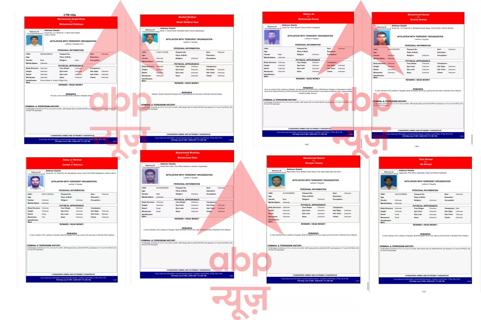 आतंकी मसूद अजहर का पाकिस्तान ने निकाला 'वारंट', सिर पर रखा लाखों का इनाम