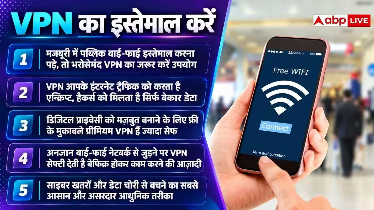 पब्लिक Wi-Fi इस्तेमाल करते समय इन बातों का रखें ध्यान