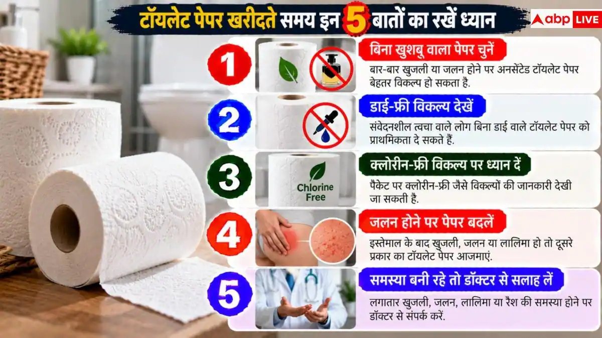 Toilet Paper Health Risks: टॉयलेट पेपर का यूज पड़ सकता है भारी, हो सकती है ये बीमारियां