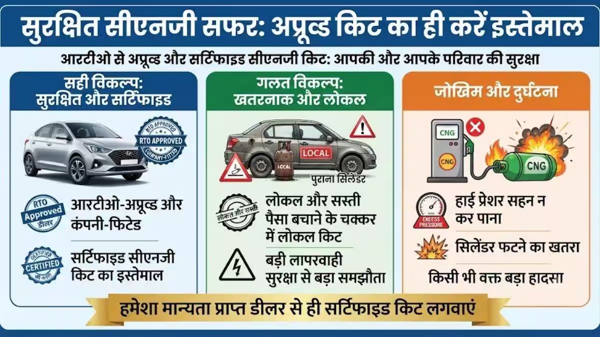 CNG पंप पर फटा कार का सिलेंडर, बचने के लिए ये 3 बातें जानें